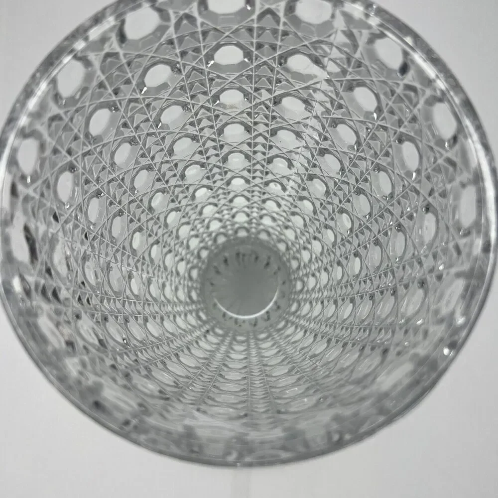 American Brilliant Deep Cut Crystal Glass Crystal Vase